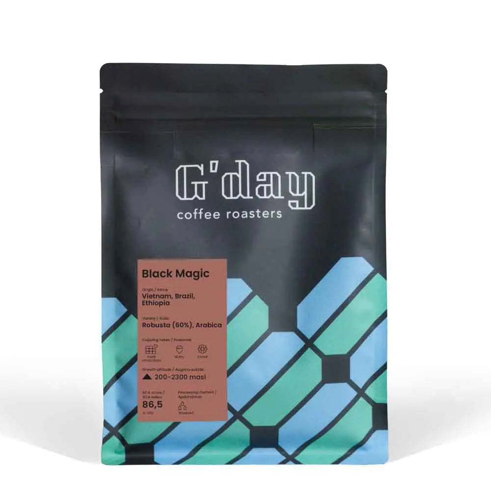 Kava Black Magic: espresso mišinys My Store Kava Black Magic: espresso mišinys My Store