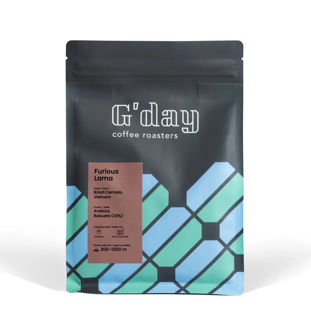 Kava Furious Lama: espresso mišinys My Store Kava Furious Lama: espresso mišinys My Store