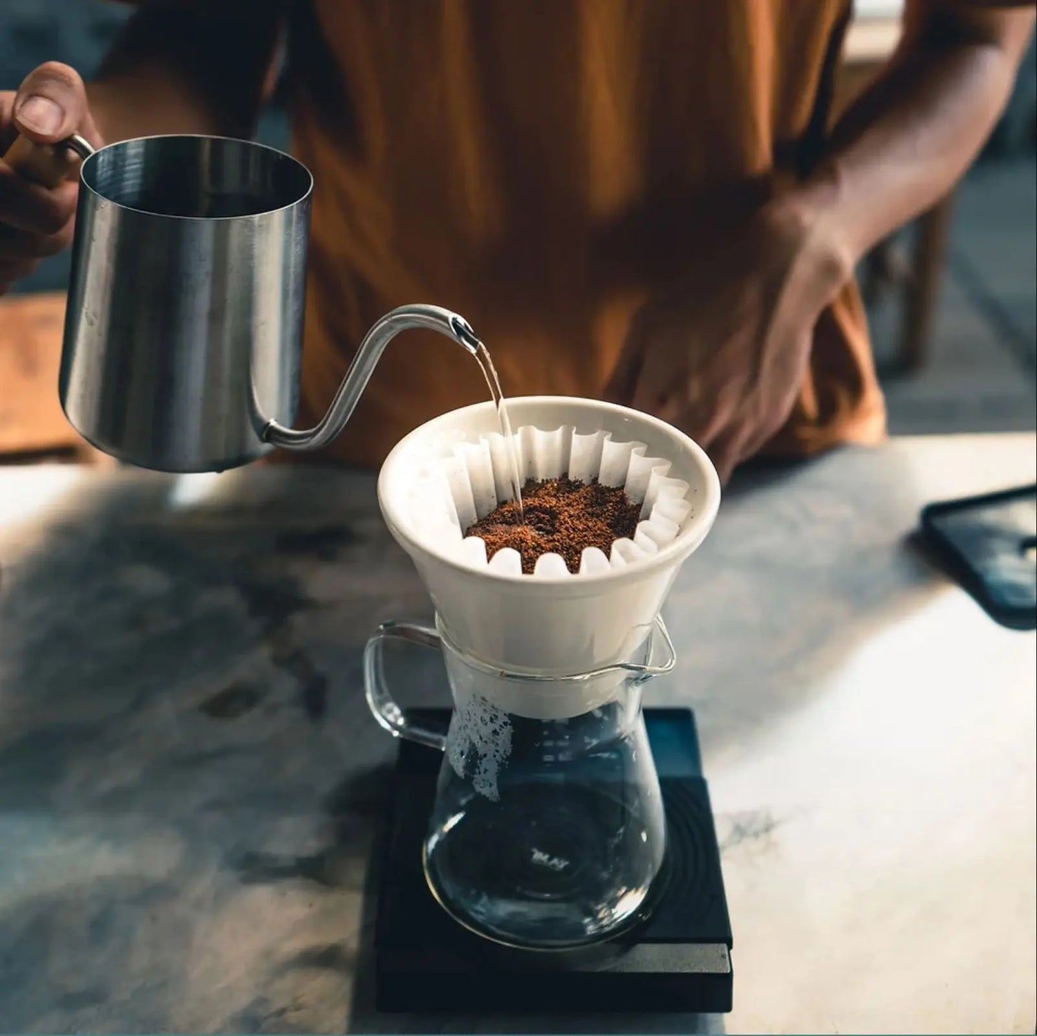 kava filtravimui